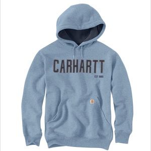 Carhartt LOOSE FIT MIDWEIGHT FELT LOGO GRAPHIC SWEATSHIRT